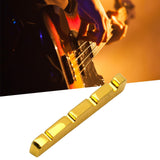 Maxbell Electric Guitar Nut Replacment Part Brass Top Nut for Electric Guitar Accs Style A