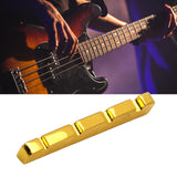 Maxbell Electric Guitar Nut Replacment Part Brass Top Nut for Electric Guitar Accs Style A