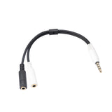 Maxbell Universal Headset Splitter Cable Durable for PC Audio Players Laptop