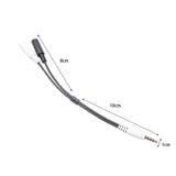 Maxbell Universal Headset Splitter Cable Durable for PC Audio Players Laptop