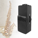Maxbell Saxophone Case Lightweight Backpack with Shoulder Straps with Handle Durable for Alto Sax