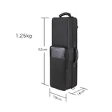 Maxbell Saxophone Case Lightweight Backpack with Shoulder Straps with Handle Durable for Soprano Sax