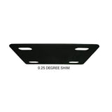 Maxbell 3x 4 Holes Neck Plate Gasket Replace Cushion Shim Durable for Bass Guitarist