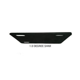 Maxbell 3x 4 Holes Neck Plate Gasket Replace Cushion Shim Durable for Bass Guitarist