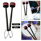 Maxbell Timpani Mallet Timpani Stick W/ Felt Head for Gong Woodblock Drum Bells Length 32.5cm