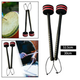 Maxbell Timpani Mallet Timpani Stick W/ Felt Head for Gong Woodblock Drum Bells Length 32.5cm