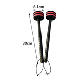 Maxbell Timpani Mallet Timpani Stick W/ Felt Head for Gong Woodblock Drum Bells Length 30cm