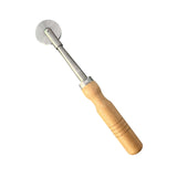 Maxbell Rolling Wheel Stringing Tool Wood Handle DIY Accessory Music Lovers Gift