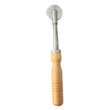 Maxbell Rolling Wheel Stringing Tool Wood Handle DIY Accessory Music Lovers Gift