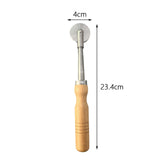Maxbell Rolling Wheel Stringing Tool Wood Handle DIY Accessory Music Lovers Gift