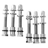 Maxbell 6 Pieces Drum Tension Rods Hardware for Snare Drum Spare Parts Replaces 6x50MM