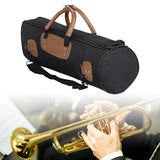 Maxbell Concert Trumpet Carrying Case Widen Carry Handle Storage Bag Water Resistant