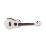 Maxbell Acoustic Ukulele Toy Portable Wood Early Educational 4 Strings White