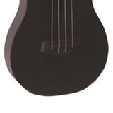 Maxbell Acoustic Ukulele Toy Portable Wood Early Educational 4 Strings Black