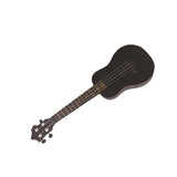 Maxbell Acoustic Ukulele Toy Portable Wood Early Educational 4 Strings Black
