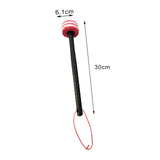 Maxbell 2 Pieces Drum Mallets Bass Percussion Mallets for Players Drum trumpet Teams 30cm Red White