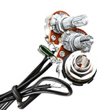 Maxbell Guitar Potentiometer Audio Volume Complete Circuit Wiring for Bass Replaces