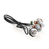 Maxbell Guitar Potentiometer Audio Volume Complete Circuit Wiring for Bass Replaces