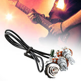 Maxbell Guitar Potentiometer Audio Volume Complete Circuit Wiring for Bass Replaces