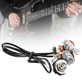 Maxbell Guitar Potentiometer Audio Volume Complete Circuit Wiring for Bass Replaces