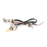 Maxbell Multifunction Guitar Wiring Harness Zinc Alloy Sturdy Stable for Replacement