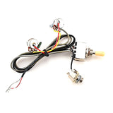 Maxbell Multifunction Guitar Wiring Harness Zinc Alloy Sturdy Stable for Replacement