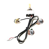 Maxbell Multifunction Guitar Wiring Harness Zinc Alloy Sturdy Stable for Replacement