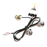Maxbell Multifunction Guitar Wiring Harness Zinc Alloy Sturdy Stable for Replacement