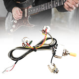 Maxbell Multifunction Guitar Wiring Harness Zinc Alloy Sturdy Stable for Replacement
