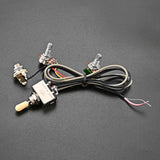 Maxbell Multifunction Guitar Wiring Harness Zinc Alloy Sturdy Stable for Replacement