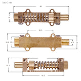 Maxbell Brass Tremolo Stabilizer DIY Material for Electric Guitars Fitment Accessory