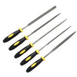 Maxbell 5Pcs Guitar Fret File Guitar Repairing Fret Leveling for Guitar Ukulele