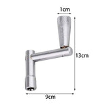 Maxbell Alloy Drum Key T Handle Ergonomic for Drum Tension Rods Percussion Drummer