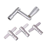 Maxbell Alloy Drum Key T Handle Ergonomic for Drum Tension Rods Percussion Drummer