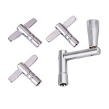 Maxbell Alloy Drum Key T Handle Ergonomic for Drum Tension Rods Percussion Drummer