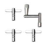 Maxbell Alloy Drum Key T Handle Ergonomic for Drum Tension Rods Percussion Drummer