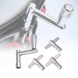 Maxbell Alloy Drum Key T Handle Ergonomic for Drum Tension Rods Percussion Drummer