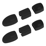 Maxbell 6Pcs Saxophone Palm Key Pads Cushions for Sax Wind Instruments Black