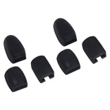 Maxbell 6Pcs Saxophone Palm Key Pads Cushions for Sax Wind Instruments Black