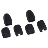 Maxbell 6Pcs Saxophone Palm Key Pads Cushions for Sax Wind Instruments Black