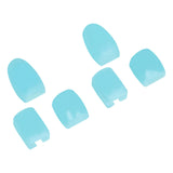 Maxbell 6Pcs Saxophone Palm Key Pads Cushions for Sax Wind Instruments Blue