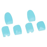 Maxbell 6Pcs Saxophone Palm Key Pads Cushions for Sax Wind Instruments Blue