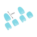 Maxbell 6Pcs Saxophone Palm Key Pads Cushions for Sax Wind Instruments Blue
