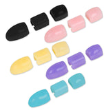 Maxbell 6Pcs Saxophone Palm Key Pads Cushions for Sax Wind Instruments Blue