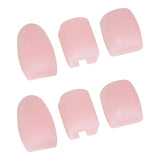 Maxbell 6Pcs Saxophone Palm Key Pads Cushions for Sax Wind Instruments Pink