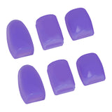 Maxbell 6Pcs Saxophone Palm Key Pads Cushions for Sax Wind Instruments Violet