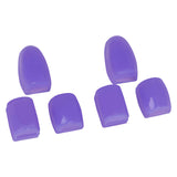Maxbell 6Pcs Saxophone Palm Key Pads Cushions for Sax Wind Instruments Violet