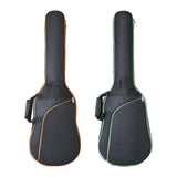 Maxbell Guitar Bag Thick Padding Double Straps Backpack for Electric Bass Instrument orange
