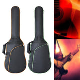 Maxbell Guitar Bag Thick Padding Double Straps Backpack for Electric Bass Instrument orange