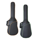 Maxbell Guitar Bag Thick Padding Double Straps Backpack for Electric Bass Instrument orange